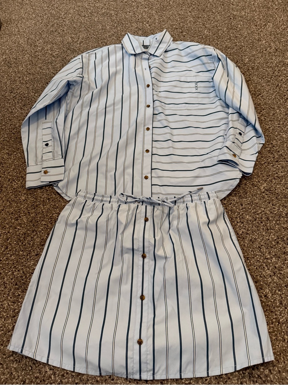 Womens new scotch & soda skirt set size xs